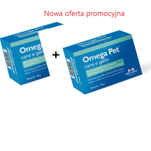 Omega Pet 120 kaps : cena za 2 op 210 zł