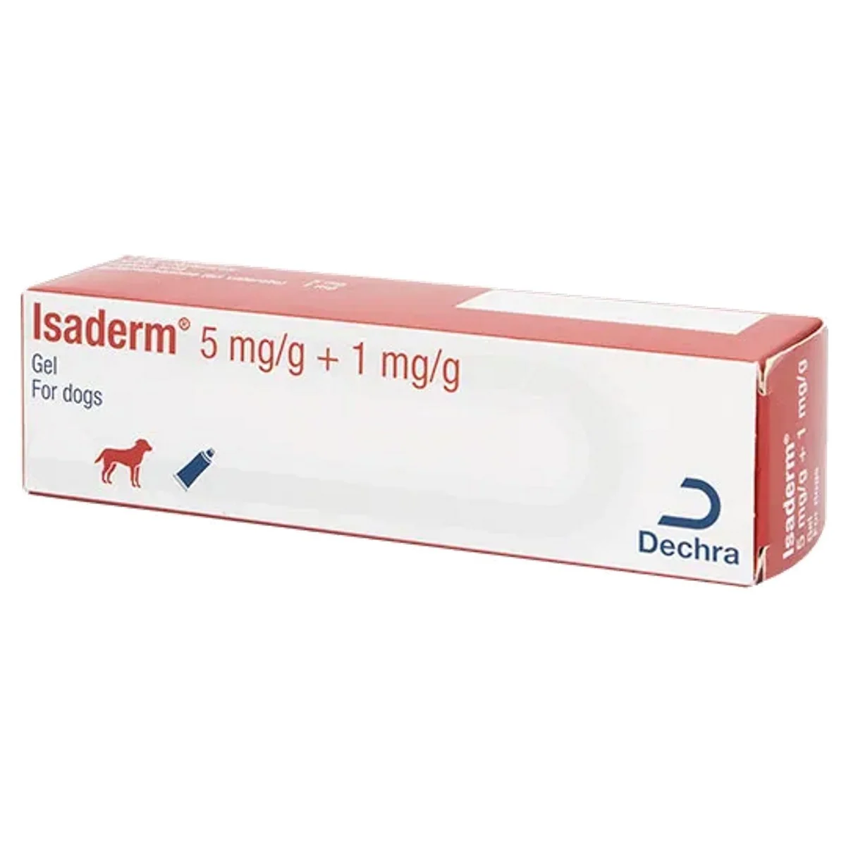 ISADERM 5 mg/g + 1 mg/g żel dla psów